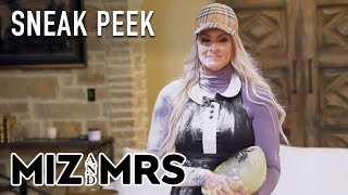 Miz amp Mrs Mike And Maryse Have An Epic Food Fight  S1 Ep15 Sneak Peek  on USA Network [upl. by Eyllom428]