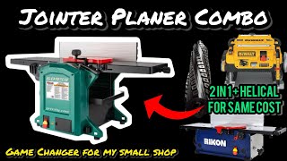 Two Tools in One Combo Jointer Planer Grizzly G0959 [upl. by Ferrick]