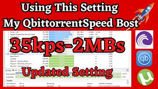 qbittorrent slow download speed Fixed  bittorrent download speed increase bittorrent speed increase [upl. by Spatola243]