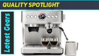 Calphalon Temp iQ Espresso Machine with Grinder Create BaristaQuality Coffee at Home [upl. by Noid]