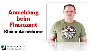 Fragebogen zur Steuerlichen Erfassung  Kleinunternehmer [upl. by Simeon]