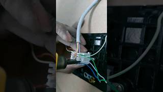 Cat6 Network Socket Module with Faceplatetech patchpanel homesecuritycamera smartphone [upl. by Christopher]