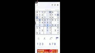 SUDOKU challenge technical mathematics mindgame viralvideo illusion Sudoku gaming tech [upl. by Refinne]