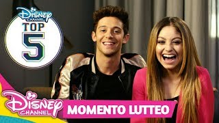 Top 5 Los Mejores Momentos de Lutteo en SOY LUNA  Disney Channel [upl. by Akiraa]