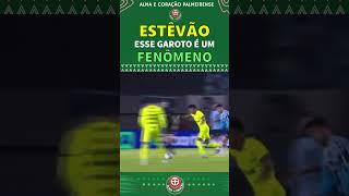 GOLAÇO ESPETACULAR DE ESTÊVÃO NO EMPATE DO PALMEIRAS [upl. by Adel]