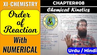 Order of Reaction with Numerical  CH8  Chemical Kinetics  XIChemistry  Sindh Board [upl. by Riatsila403]