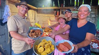 Un día de CAMPO con AMANTINA COCINANDO pica pollo COMIDA favorita del Dominicano [upl. by Britta]