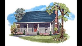 The HPG950  The Maplewood  2 Bed  1 Bath RanchHouse Plan by House Plan Gallery [upl. by Disharoon898]