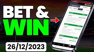 ACCURATE Football Predictions Today to CASHOUT With BOOKING CODES [upl. by Malinde]