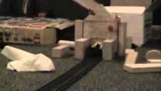 The Gigantic Lego Train Ramp CRASH [upl. by Zipnick288]