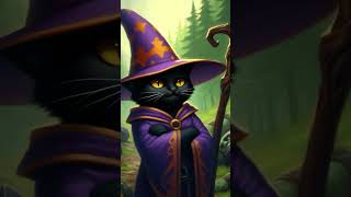 CLAUDE THE BLACK CAT FIRST JOURNEY shorts animation cats rpg fyp [upl. by Anaitsirk]