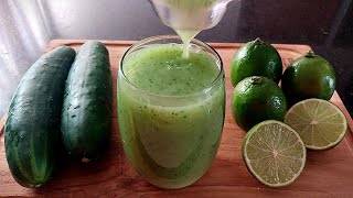 PRA QUE SERVE O SUCO DE PEPINO COM LIMÃO DESCUBRA OS BENEFÍCIOS DESTE PODEROSO SUCO DETOX [upl. by Tolman]