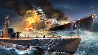 DOMINATING THE SEAS WITH A SUBMARINE in World of Warships [upl. by Nesnar681]