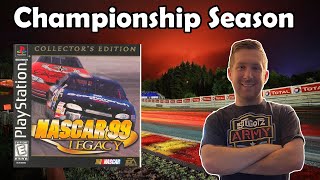 Dick Trickle  NASCAR 99 Legacy Edition PS1  Championship Season [upl. by Ecirtael]