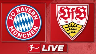 🔴 FC Bayern München  VfB Stuttgart  Bundesliga 15 Spieltag  Liveradio [upl. by Akir]