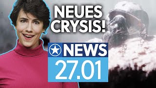 Crytek kündigt überraschend neues Crysis an  News [upl. by Nauqram141]