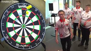 Callum Beddow amp Jenson Walker v Sean McKeon amp Aidan OHara QuarterFinal WDF Europe Cup Youth 2023 [upl. by Welford]