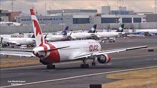 Despegues y Aterrizajes en el Aeropuerto Internacional de la Ciudad de México AICM [upl. by Benioff]