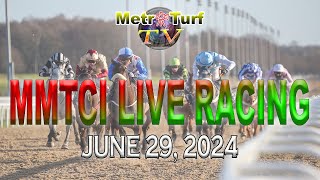 29 June 2024  Philippines Horse Racing Live  Metro Manila Turf Club Inc [upl. by Ardnos]