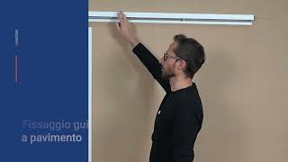 Montaggio Porta Plexiglass Scorrevole Fai da Te Video Tutorial [upl. by Drescher]