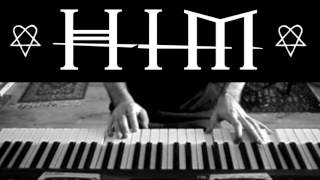 HIM  Gone with the sin piano cover [upl. by Nisse]