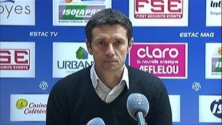 Conférence de presse ESTAC Troyes  Olympique Lyonnais 12  201213 [upl. by Corbin201]