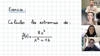 Extrema dune fonction Exercice type EXAMEN 2022 HEC LAUSANNE SUISSE [upl. by Leanatan]