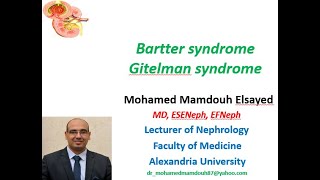 Bartter Gitelman syndromes [upl. by Innis]