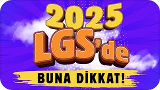 2025 LGS Yolculuğunda Buna Dikkat❗ 7’den 8’e Geçenler Ne Yapmalı❓ 👇🏻 [upl. by Iadrahs]