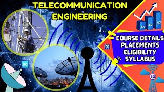 BTechTelecommunication engineeringCoursedetailstelecom5gnetworkமுழு விவரம் தமிழில் [upl. by Iand]