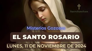 Santo Rosario de hoy  Lunes 11 de Noviembre de 2024  Misterios Gozosos [upl. by Nogas]