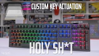 0157  Topre RealForce RGB  Custom actuation point quick test [upl. by Harriette266]