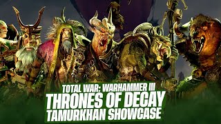 TAMURKHAN Campaign Gameplay is Disgusting Filth  Thrones of Decay DLC  Total War Warhammer 3 [upl. by Aehsa]