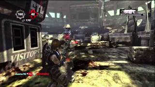 Gears of War 3 Beta HD Gameplay MOST EPIC CHAINSAW DUEL EVER [upl. by Bethanne]