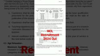 HCL RECRUITMENT 2024 [upl. by Augustina]