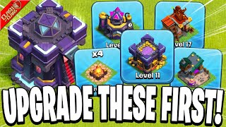 What to Upgrade First at TH15 in Clash of Clans [upl. by Ahsemat647]