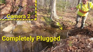 Unclogging A Dozen Completely Blocked Culverts After Huge Spring Thaw [upl. by Charley]