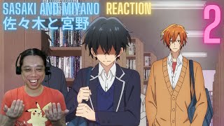 Sasaki and Miyano  Episode 2 Reaction  佐々木と宮野 [upl. by Hime]