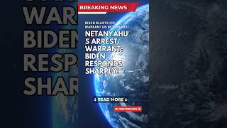 Netanyahu arrest warrant Biden responds  Italy Netherlands follow ICC ruling  shorts trend [upl. by Corry]