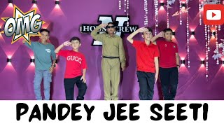 Pandey jee Seeti  Dabangg 2  Salman Khan  Sonakshi Sinha  N House Crew Dance Academy  Ajay Taak [upl. by Burnight]