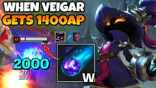 The most insane Veigar Mid game you will ever see [upl. by Aihsetan]