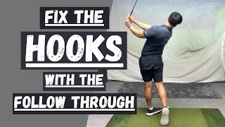 FIX YOUR HOOK WITH THE FOLLOW THROUGH [upl. by Goggin]