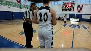 Boys Varsity Basketball vs Frank Sinatra  January 9 2020  1st Half [upl. by Nodlehs]