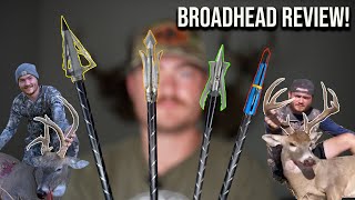 We Tested 4 Broadheads on DEER  Showing Kill Shot Evidence [upl. by Sammy]