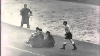 1953 friendly match  England  Hungary 36 full match [upl. by Frieder]