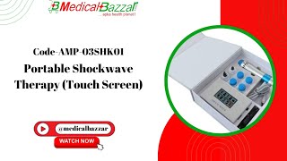 Portable Shockwave Therapy Machine By MedicalBazzar  Physiotherapy Equipment  acco [upl. by Dias]