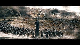 The Hobbit 2013  Battle of the five Armies  Part 2  Only Action 4K [upl. by Cirnek227]