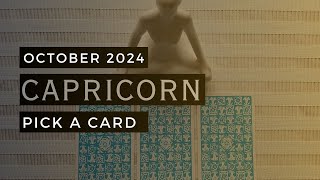 CAPRICORN TAROT READING  PICK A CARD  MID OCTOBER Very Specific Messages [upl. by Tamer179]