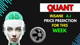 Insane QUANT QNT Price Prediction for THIS WEEK by AI [upl. by Jana]