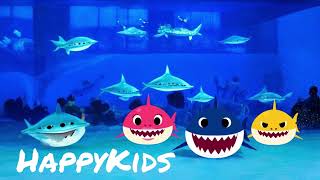 ThreeSharks 🦈KidsAdventure 🌊OceanFun 🐚SharkSong 🎶FunWithFriends [upl. by Arahsit]